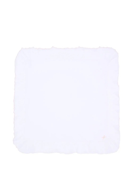  Paz Rodriguez Tricot Knitted Blanket - White 
