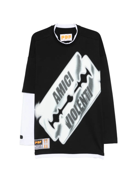  Pdf Blade Graphic Sweatshirt - Black 