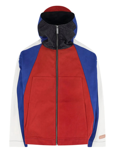  Pdf Colourblock Jacket - Red 