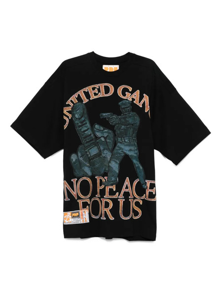  Pdf Graphic-print T-shirt - Black 