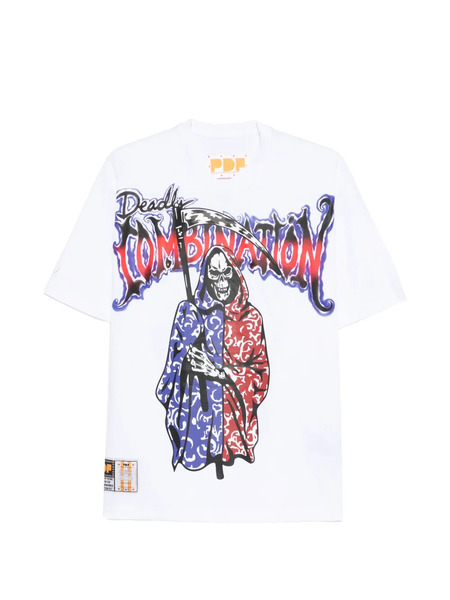  Pdf Graphic-print T-shirt - White 
