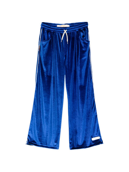  Pdf Jojo Drawstring Pocket Trousers - Blue 