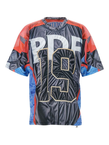  Pdf Logo-print T-shirt - Blue 