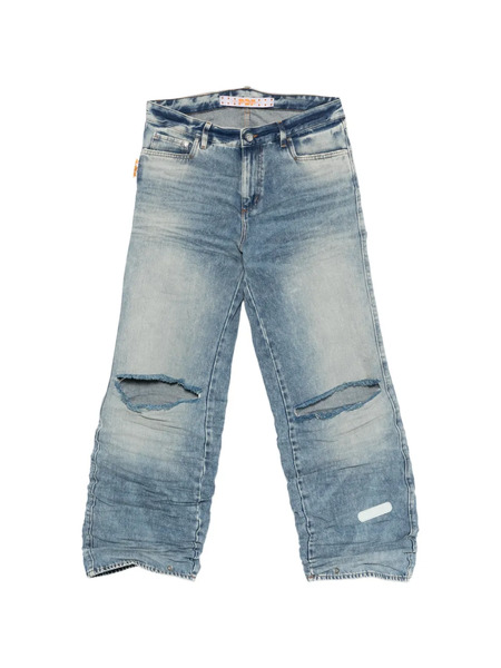  Pdf Rich Kid Ripped Jeans - Blue 