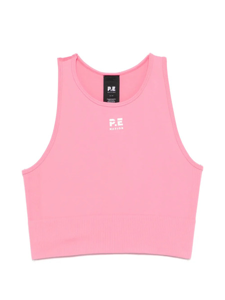  P.e Nation Logo-detail Tank Top - Pink 