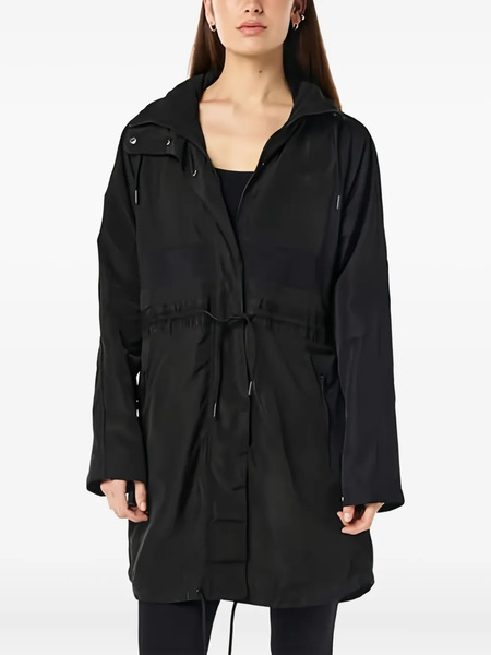 P.e Nation Man Down Drawstring Hooded Jacket - Black 