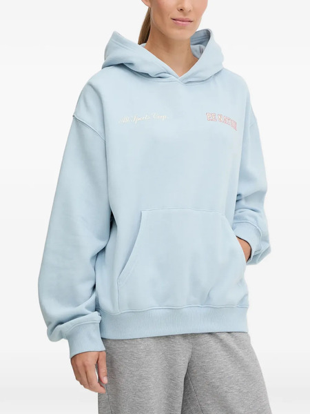  P.e Nation Pocket Graphic-print Hoodie - Blue 