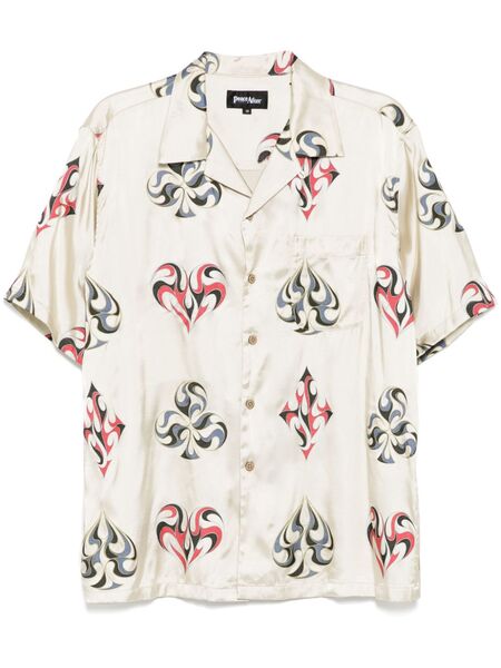  Peace And After X Tetsuya Nakamura Playing Cards Shirt - Neutrals 