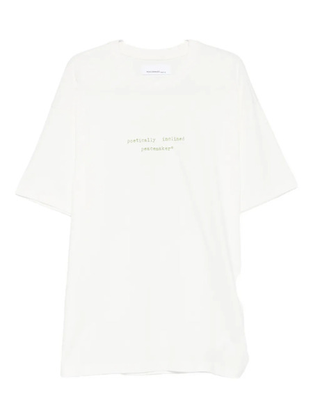  Peacemaker Oamc Crew-neck Crew-neck T-shirt - White 