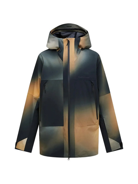  Peak Performance Edge Hooded Ski Jacket - Blue 