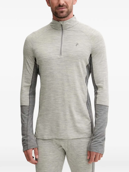  Peak Performance Half-zip Long-sleeve Top - Grey 