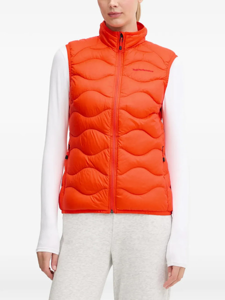  Peak Performance Helium Quilted Zip Jacket - Orange 