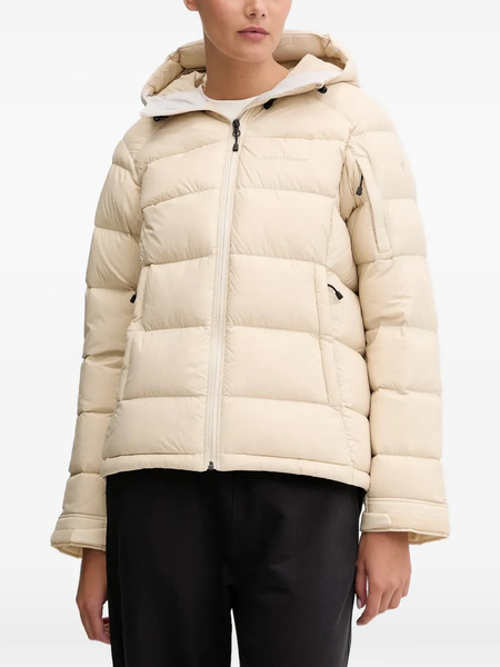  Peak Performance Hooded Padded Jacket - Neutrals 