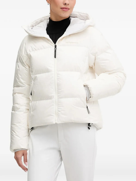  Peak Performance Hooded Padded Ski Jacket - White 
