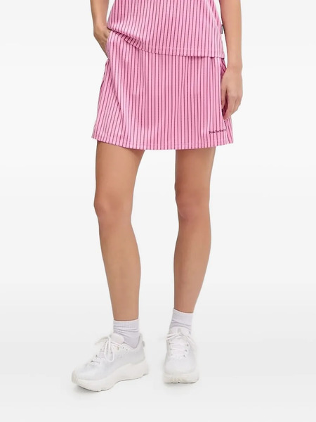  Peak Performance Pinstripe Mini Skirt - Pink 
