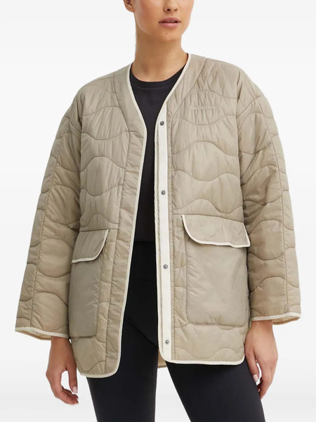  Peak Performance Quilted Pocket Jacket - Neutrals 
