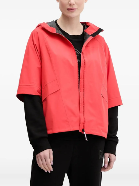  Peak Performance Zip-off Sleeves Hooded Jacket - Red 