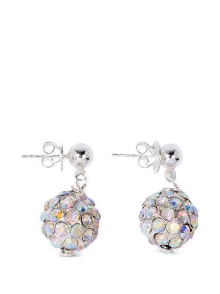 Pearl Octopuss. Y Ball Drop Earrings - Silver 