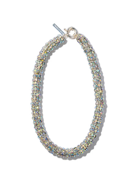  Pearl Octopuss. Y Iridescent Toggle Necklace - Silver 