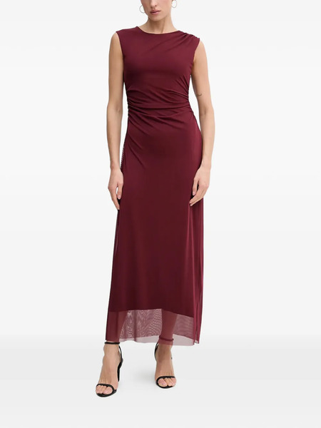  Pedro Del Hierro Draped Maxi Dress - Red 