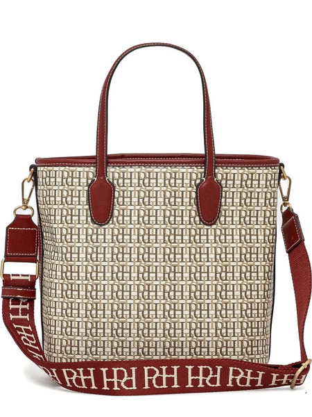  Pedro Del Hierro Monogram Cross Body Bag - Neutrals 