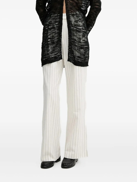  Pedro Del Hierro Pinstripe Trousers - White 