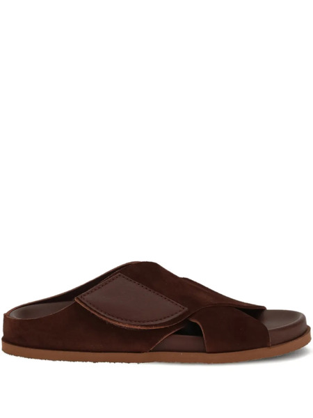  Pedro Garcia Danai Cross-strap Sandals - Brown 