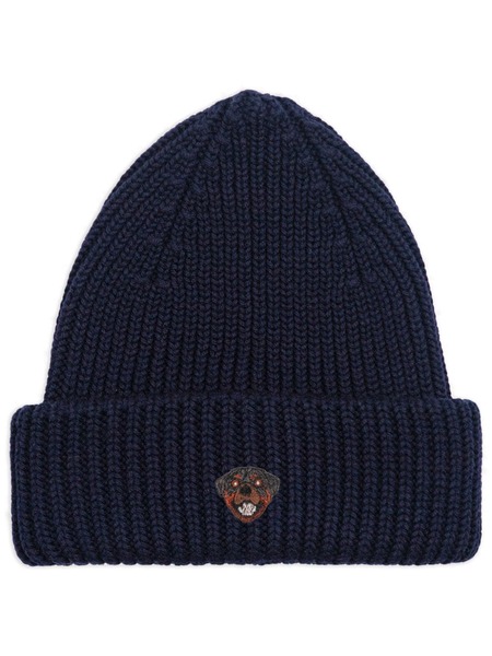  Pelo Foundation Rottweiler Patch Beanie - Blue 