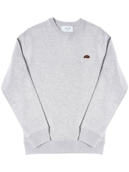  Pelo Foundation Sausage Dog Sweatshirt - Grey 