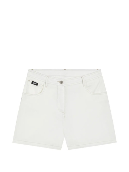  Pence Patch Pocket Shorts - White 