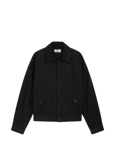  Pence Pocket Collar Jacket - Black 