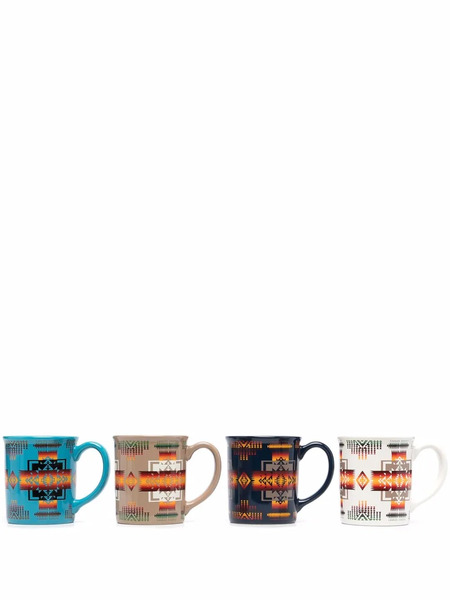  Pendleton Chief Joseph Set-of-four Mugs - Multi 