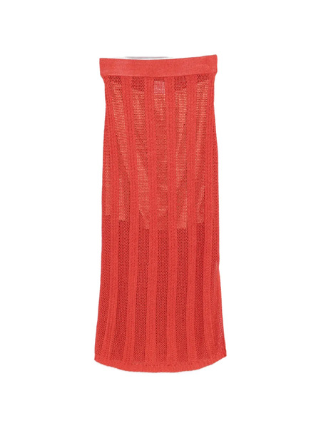  Pennyblack Knitted Skirt - Red 
