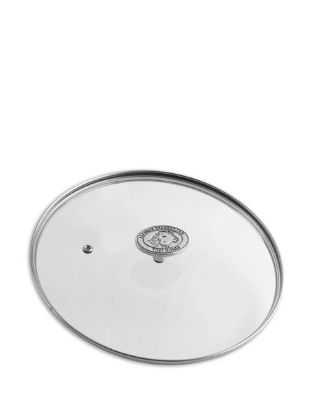  Pentole Agnelli Knob Glass Pan Lid - Silver 