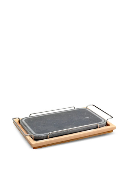  Pentole Agnelli Rounded-corners Rectangular Tableware (25cm X 35cm) - Grey 