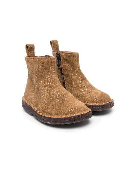  Pèpè Ankle Suede Boots - Neutrals 