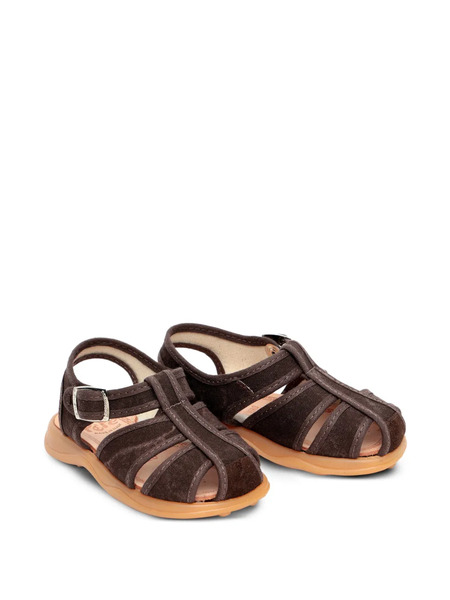  Pèpè Buckle Strap Sandals - Brown 