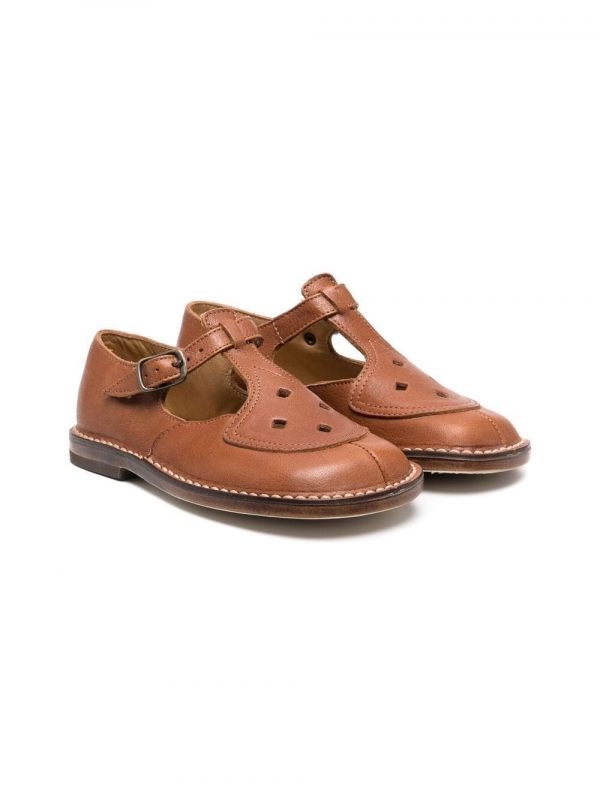  Pèpè Ezra Cut-out Sandals - Brown 