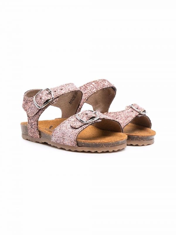  Pèpè Glitter Buckle-fastening Sandals - Pink 