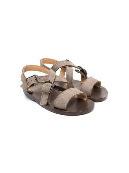  Pèpè Guido Nubuck Sandals - Grey 