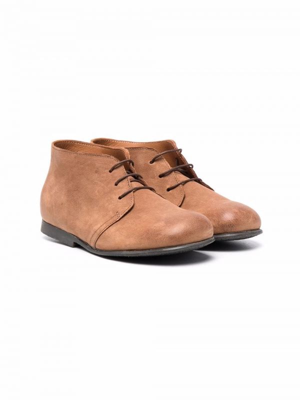  Pèpè Lace-up Desert Boots - Brown 