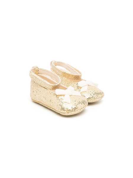  Pèpè Metallic Ballerina Shoes - Gold 