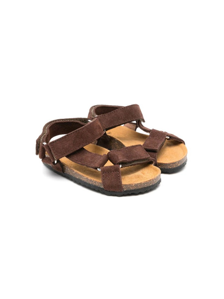  Pèpè Percy Suede Sandals - Brown 