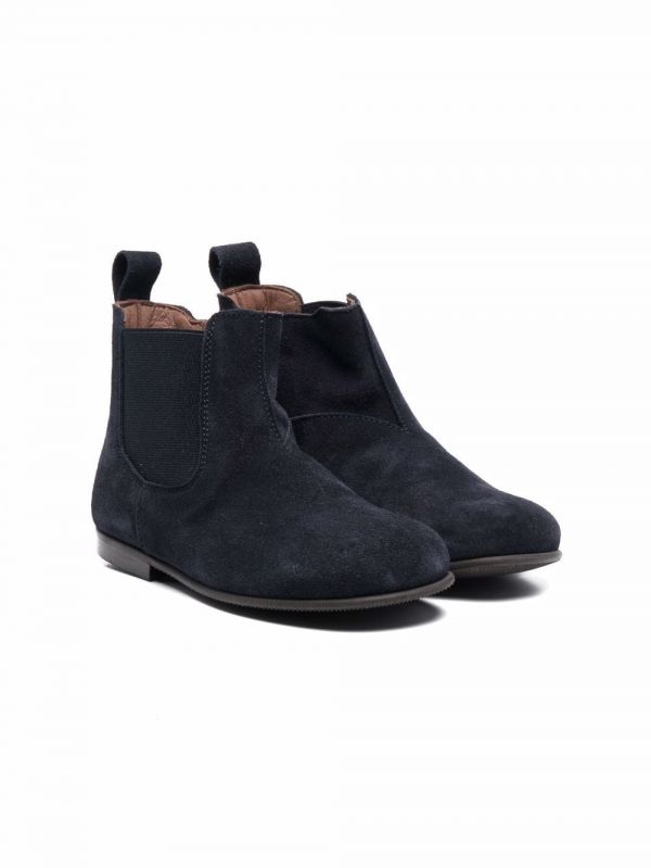  Pèpè Slip-on Suede Boots - Blue 