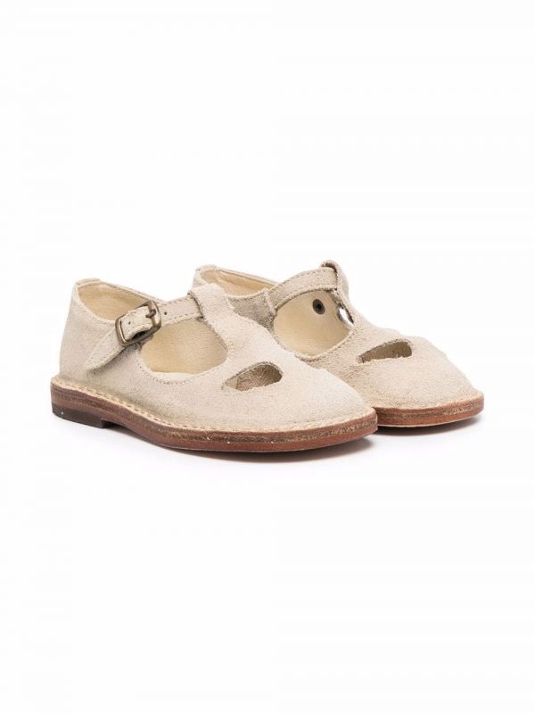  Pèpè Woven-texture Sandals - Neutrals 