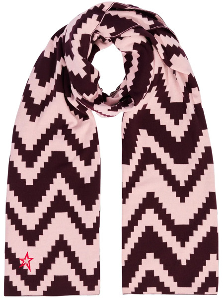  Perfect Moment Geometric-print Scarf - Pink 