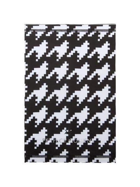  Perfect Moment Houndstooth Snood - Black 