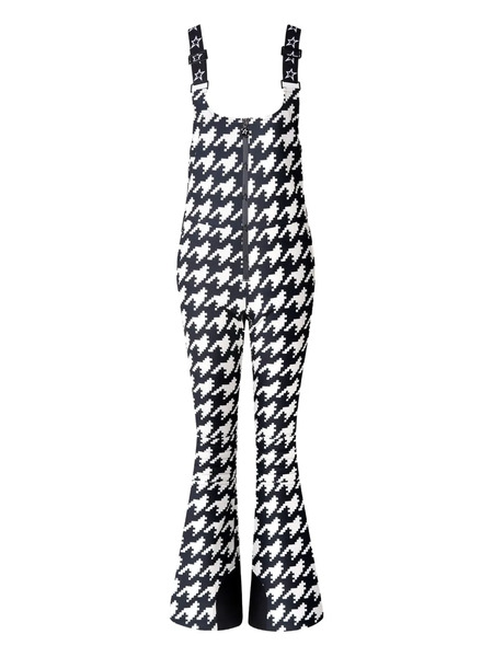  Perfect Moment Jb Patterned Ski Bib - Black 