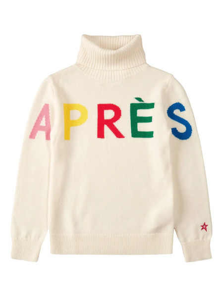  Perfect Moment Kids Roll-neck Sweater - Neutrals 
