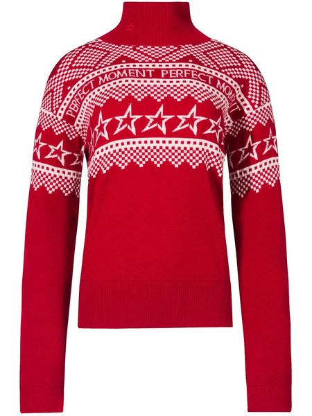  Perfect Moment Turtleneck Sweater - Red 